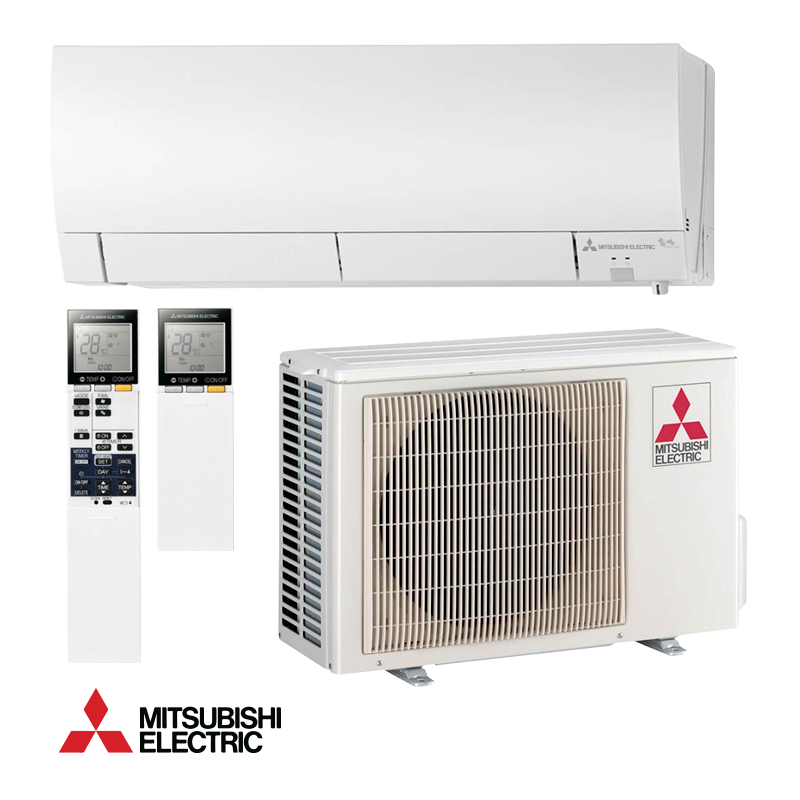 Инверторен климатик Mitsubishi Electric MSZ-FH25VE + MUZ-FH25VEHZ, 9 000 BTU