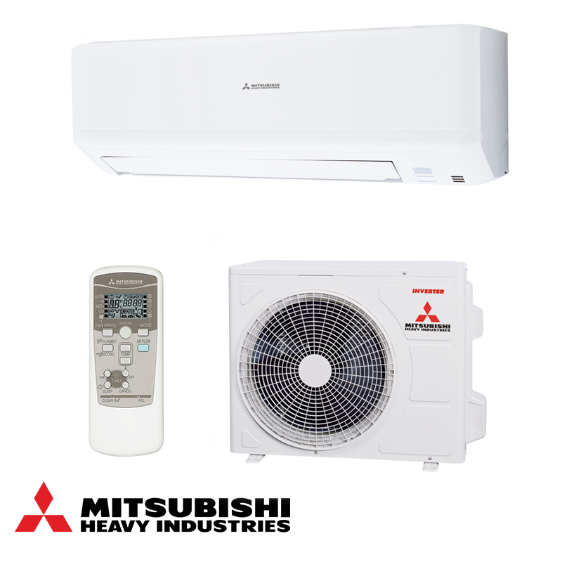 Инверторен климатик Mitsubishi Heavy Industries SRK25ZSP-W + SRC25ZSP-W, 9 000 BTU