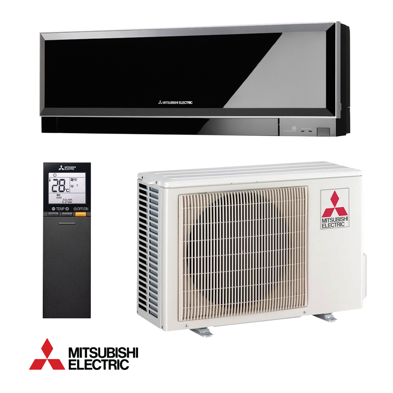 Инверторен климатик Mitsubishi Electric MSZ-EF25VGKB + MUZ-EF25VG, 9 000 BTU