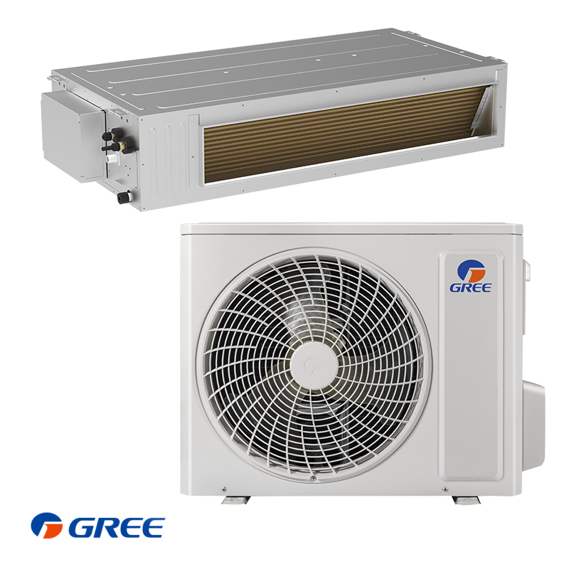Канален климатик Gree GUD160PH1 + GUD160W1/NHA-X, 55 000 BTU