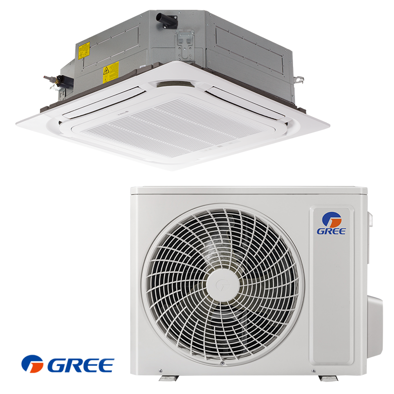Касетъчен климатик Gree GUD160T1 + GUD160W1/NHA-X, 55 000 BTU