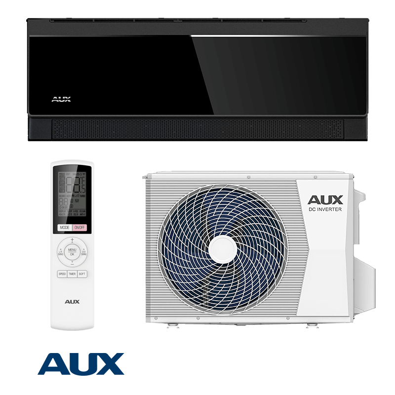 Инверторен климатик AUX C Comfort ASW-H18E3A4/CBR3DI-C7 - черно, 18 000 BTU