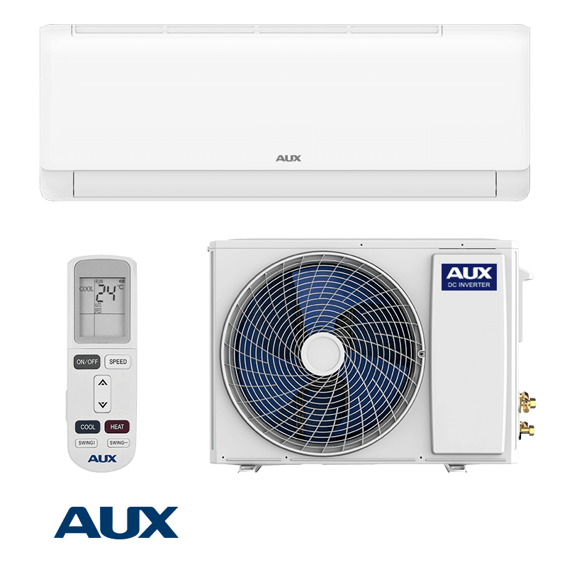 Инверторен климатик AUX New-Q ASW-H12C5B4/QCR3DI-C0, 12 000 BTU
