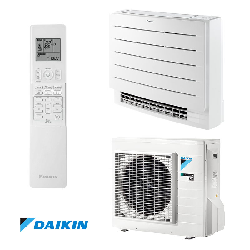 Инверторен климатик Daikin Perfera FVXM50B + RXM50A9 - подово тяло, 18 000 BTU