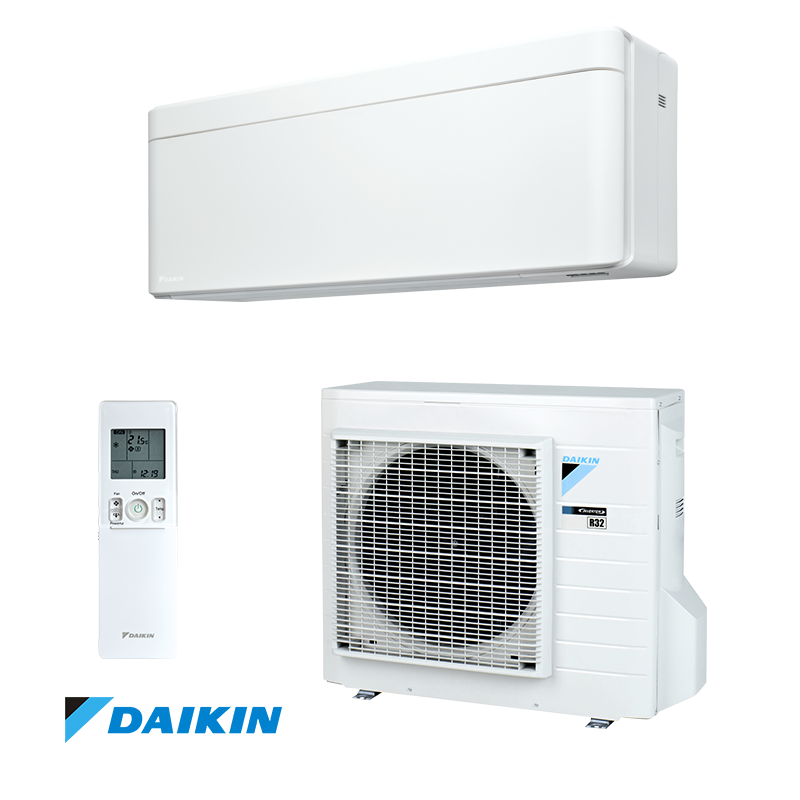 Инверторен климатик Daikin Stylish FTXA25CW + RXA25A, 9 000 BTU