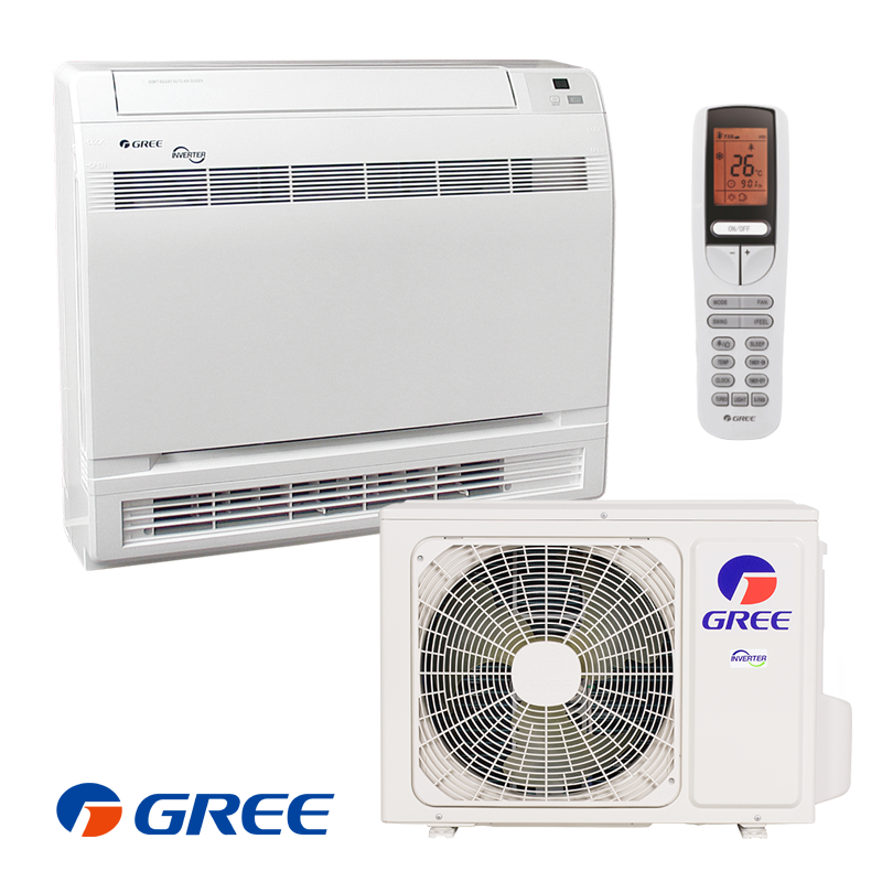 Инверторен климатик Gree GEH09AA-K6DNA1F - подов тип, 9 000 BTU
