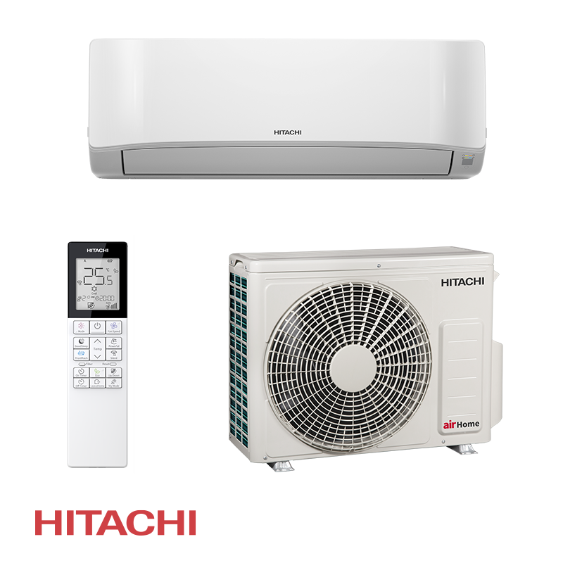 Инверторен климатик Hitachi AirHome 400 RAK-DJ25PHAE / RAC-DJ25PHAE, 9 000 BTU