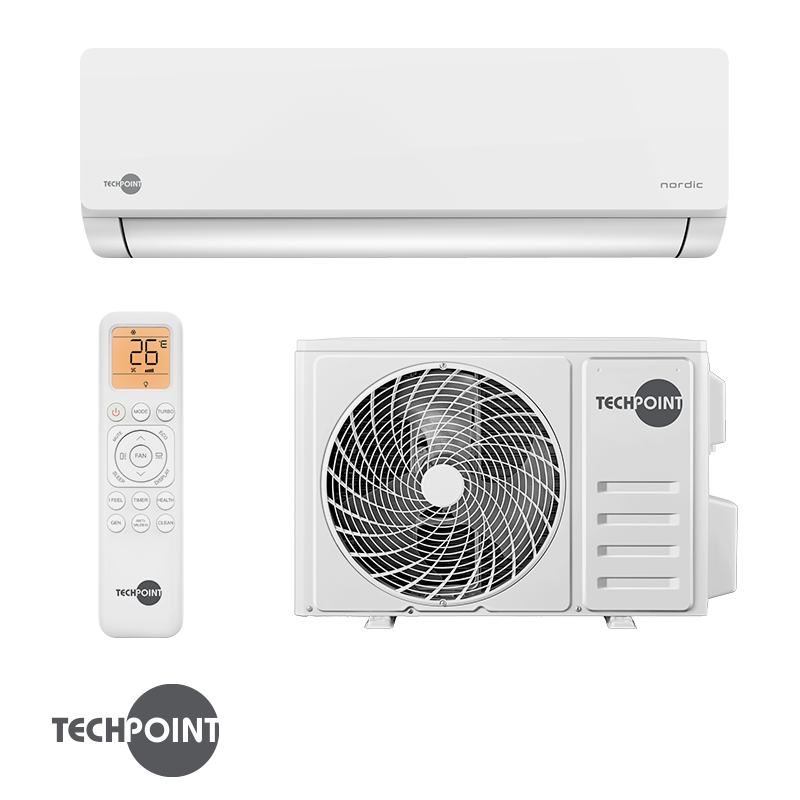 Инверторен климатик TechPoint NPT 12 X-PRO NORDIC, 12 000 BTU