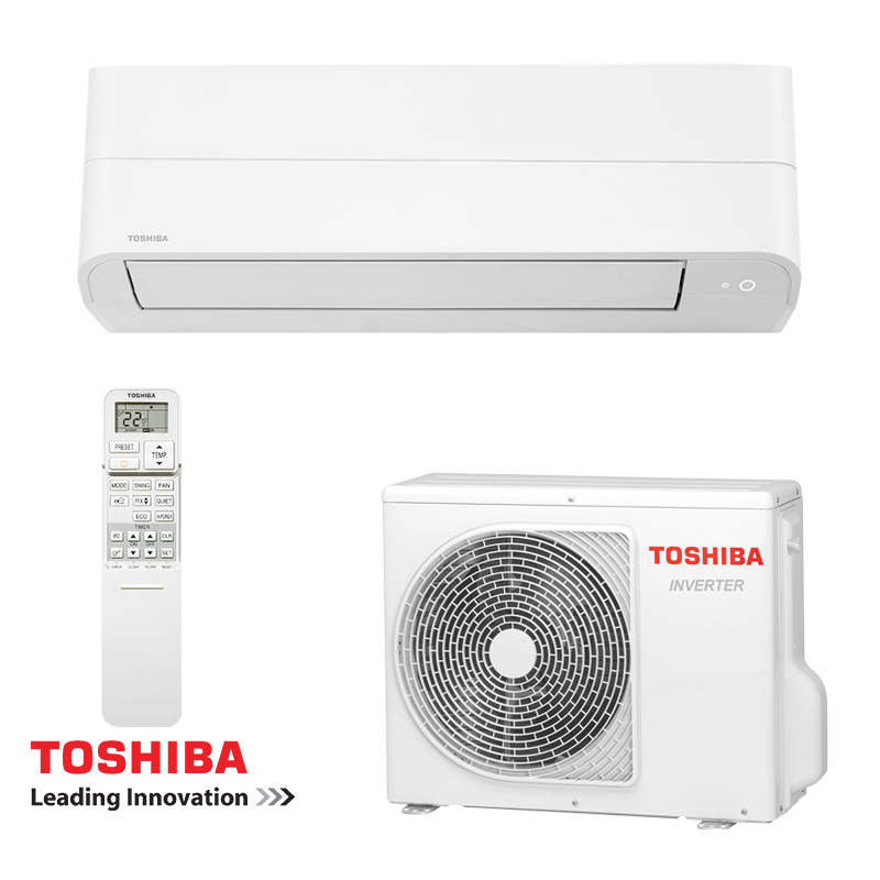 Инверторен климатик Toshiba Essento RAS-B13B2KV2G-E + RAS-13B2AVG-E2, 13 000 BTU