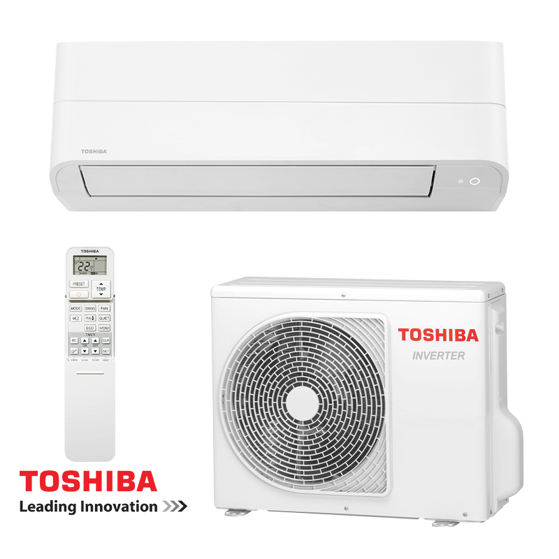 Инверторен климатик Toshiba Essento RAS-B18B2KV2G-E + RAS-18B2AVG-E2, 18 000 BTU