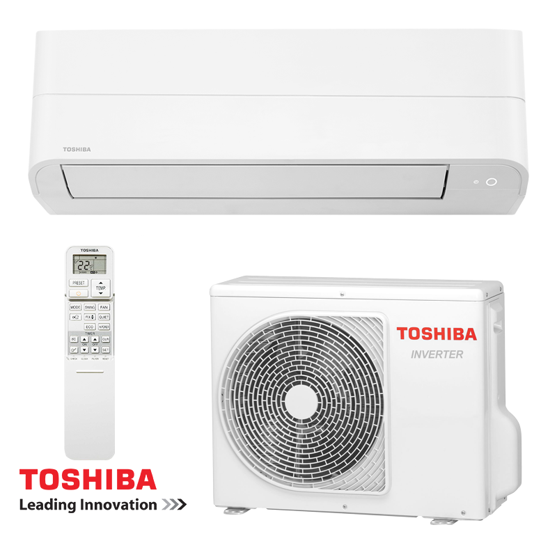 Инверторен климатик Toshiba Essento RAS-B24B2KV2G-E + RAS-24B2AVG-E2, 24 000 BTU