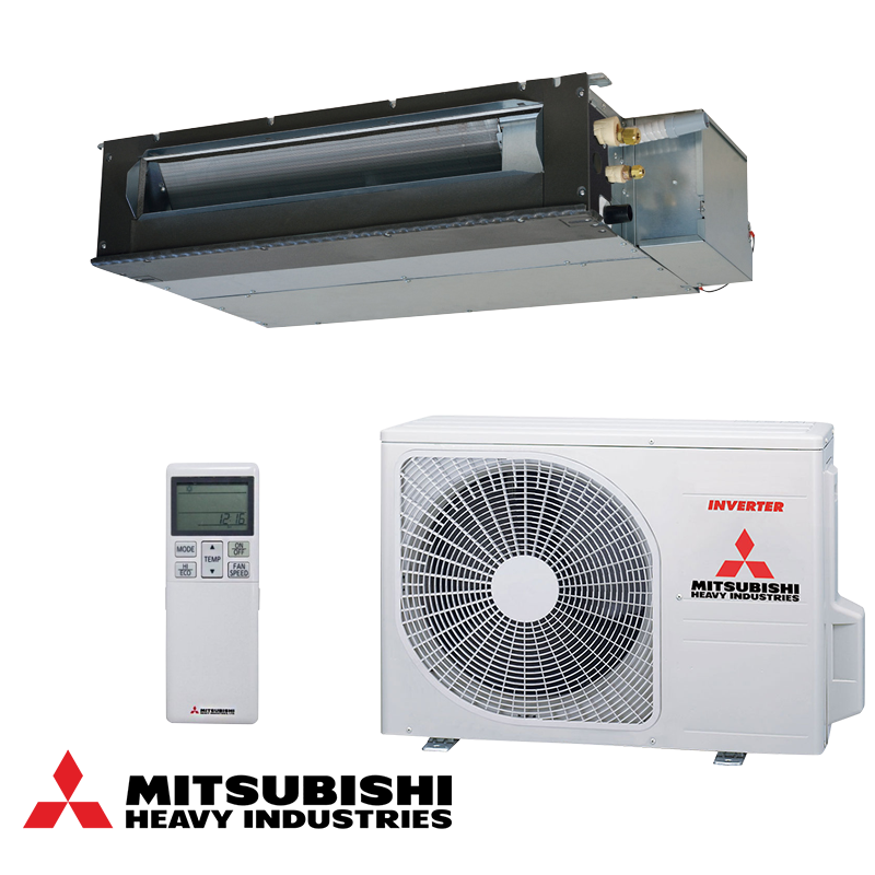 Канален климатик Mitsubishi Heavy Industries SRR35ZS-W + SRC35ZS-W1, 12 000 BTU