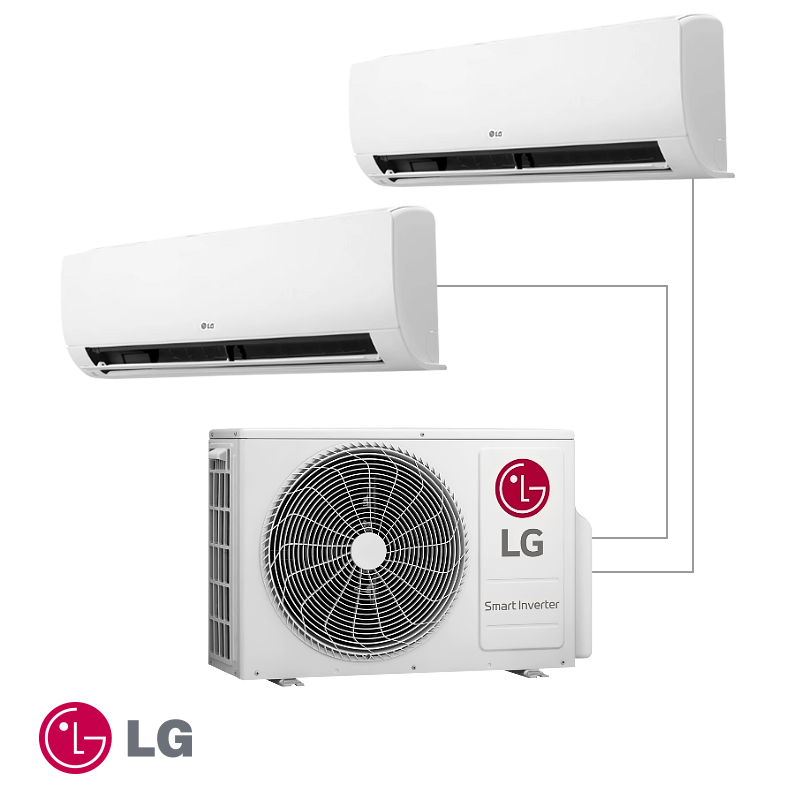 LG мулти сплит система RM2U15.U18 + RMN09.NSJ + RMN09.NSJ, 16 000 BTU
