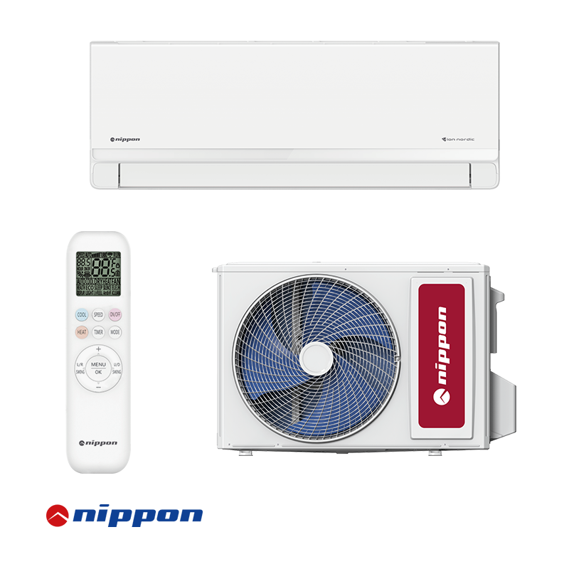 Инверторен климатик Nippon KFR 12DC ION NORDIC, 12 000 BTU